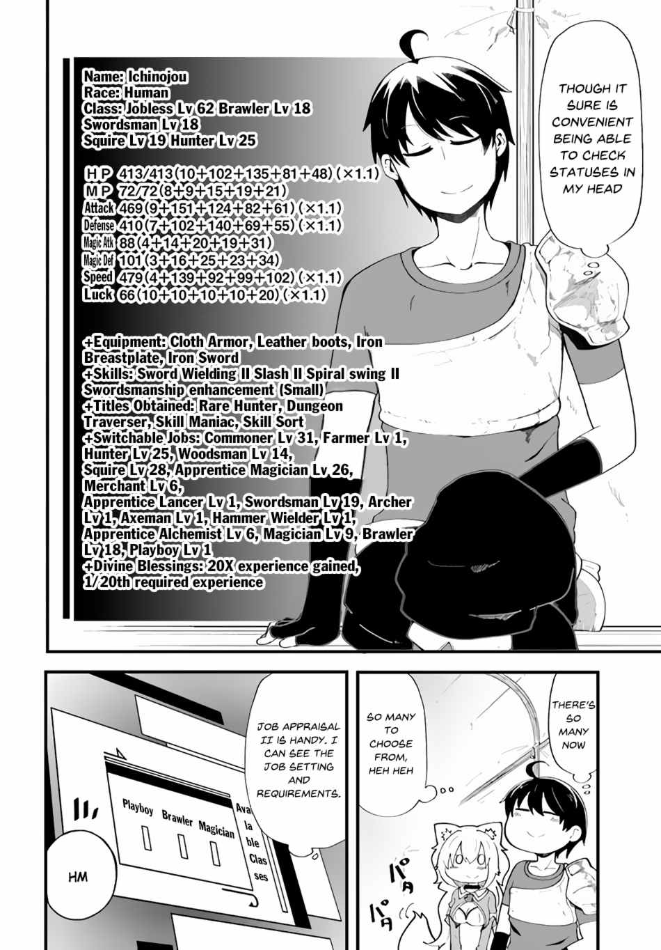 Seichou Cheat de Nandemo Dekiru You ni Natta ga, Mushoku Dake wa Yamerarenai You Desu Chapter 9 8